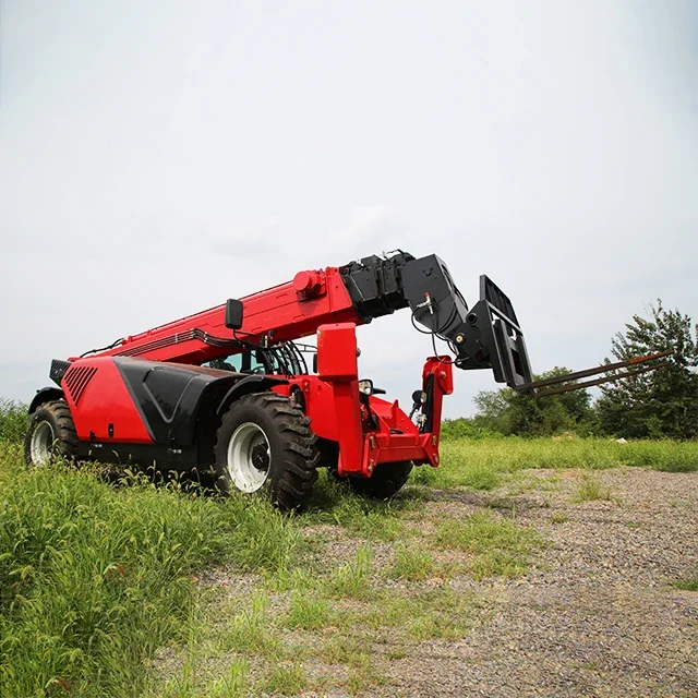 Multi Function Telescopic Handler 3.5 Ton Diesel Forklift 17m Lifting Height All Terrain Boom Loader for Warehouse Farm