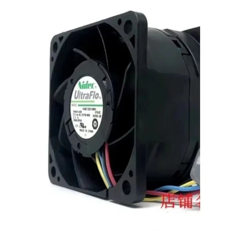 New Cooler Fan for NIDEC 6038 12V 2A V60E12BS10M3 Server Cooling Fan 60 * 60 * 38MM