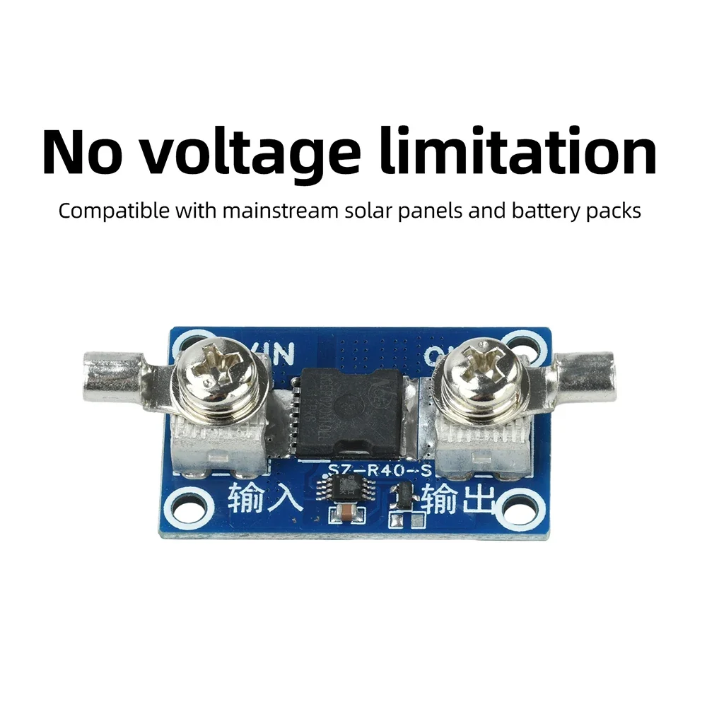 Hochstrom 40A/65A/100A Rückwärtsstromschutz Ideal-Diodenmodul für Solarpanels und Batteriesysteme Ohne Erdung erforderlich – Detail 9