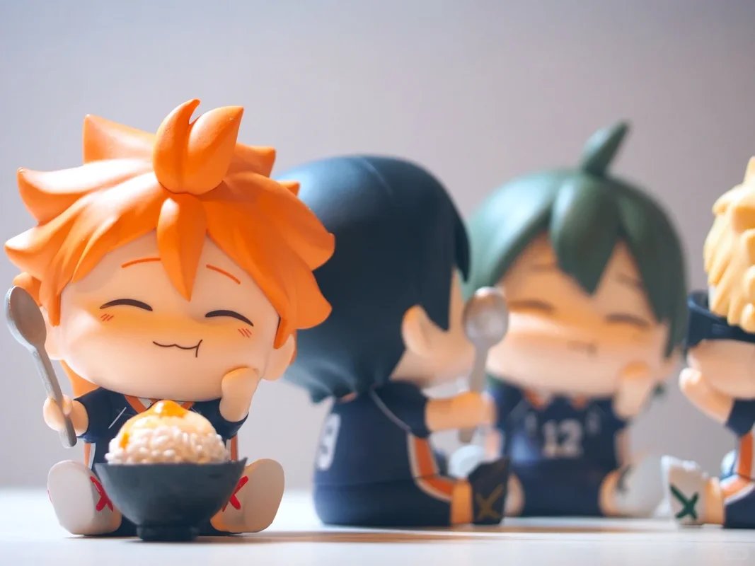 

Authentic Haikyuu!! Blind Box Happiness By Your Side Series Handheld Accessories Peripherals Anime Figure Trendy Play Doll Gift