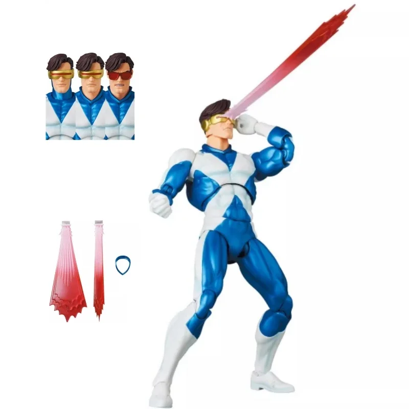 

Genuine Marvel Comics 1/12 Mafex 173 X-Factor Laser Eye 6-Inch Action Figure Collect Desktop Ornaments Boy'S Birthday Gift