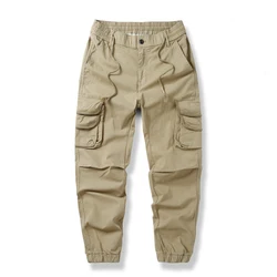 New Fashion Men Streetwear Mens Jeans Jogger Pants Youth Casual Ankle Pants Boot Cut European Jeans Pants drop shipping ABZ175