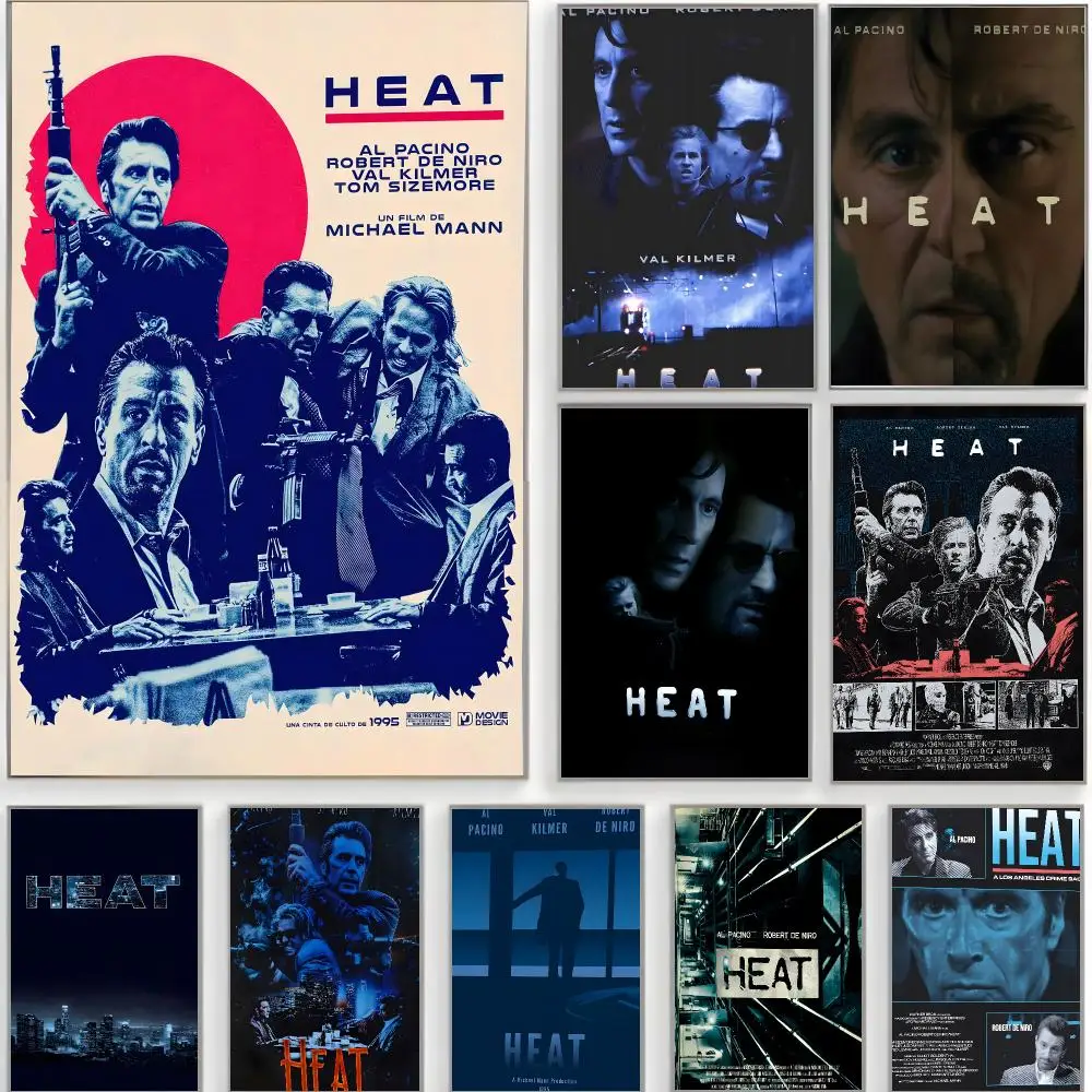 classic movie h-heat Poster Classic Wall Art  Home Decor  Peel and Stick Unframed