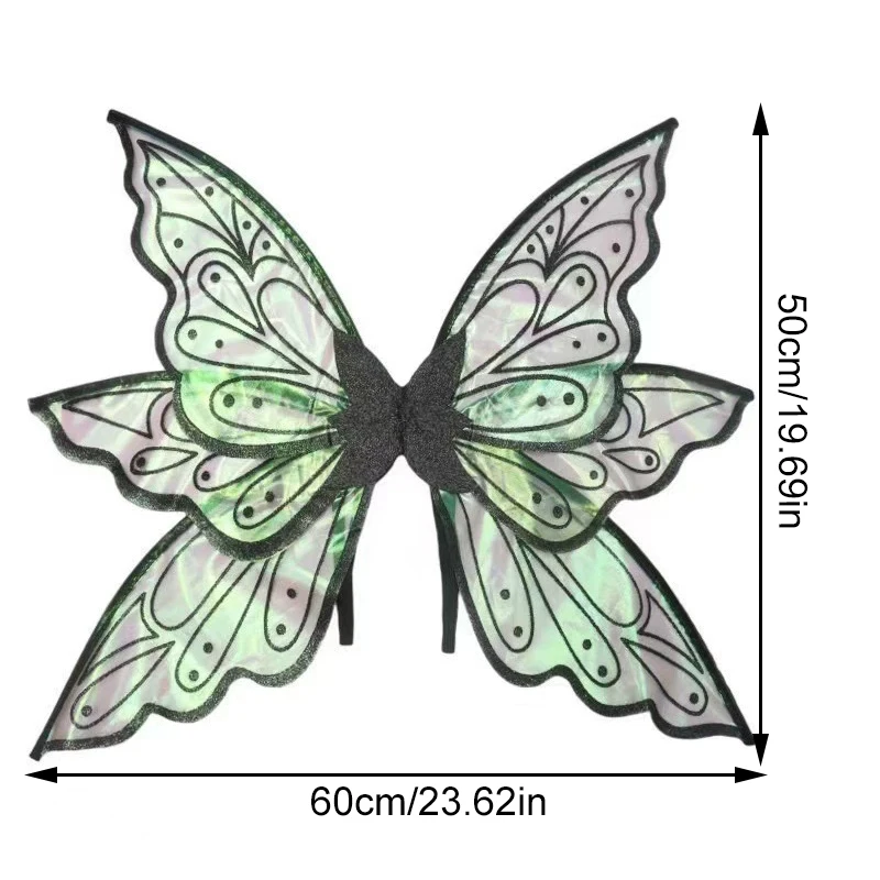 ชุดปีกนางฟ้าผีเสื้อสำหรับผู้ใหญ่ ผู้หญิง และเด็กผู้หญิง สำหรับงานคอสเพลย์ แต่งกาย ถ่ายภาพ