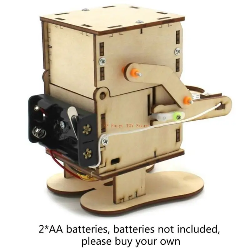 

96GC Stem Project For Kid Diy Crafts Robot Eat Mechanical Model