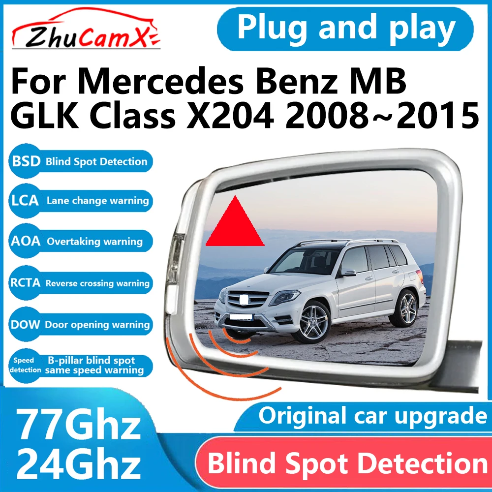 

for Mercedes Benz MB GLK Class X204 2008~2015 BSD Blind Spot Detection Sensor Radar Driving Warning System Plug and Play