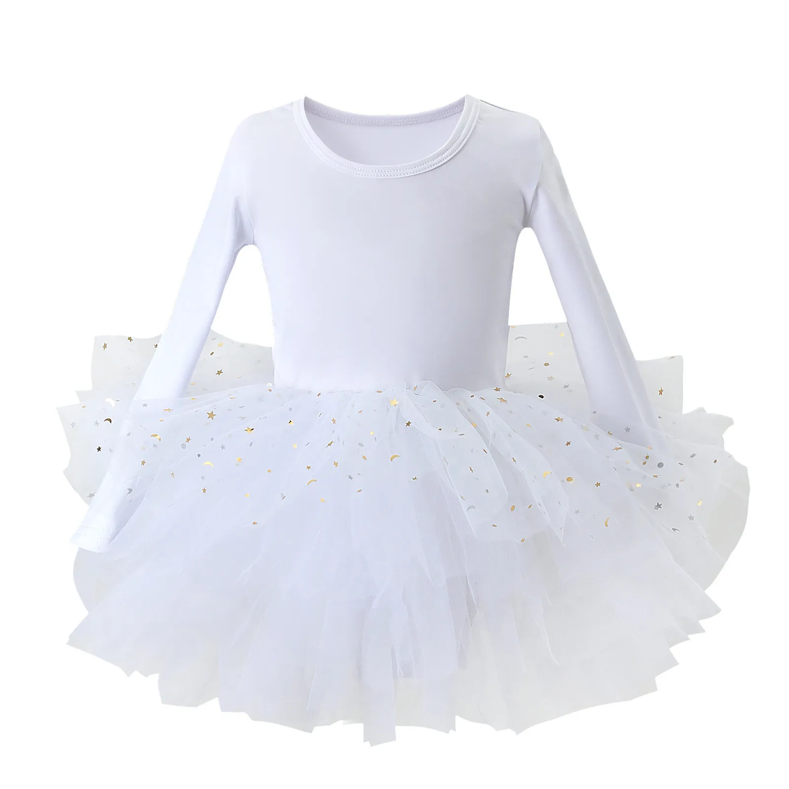 Nova menina ballet tutu vestido 2-8 anos moda profissional crianças dança vestido de festa desempenho traje princesa vestido de casamento