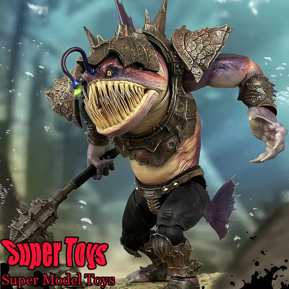 

FuryToys Studio 1/12 Scale Soldier Lantern Fish With Armour Prop Full Set 7-inches Action Figure Model Doll Gifts Collection