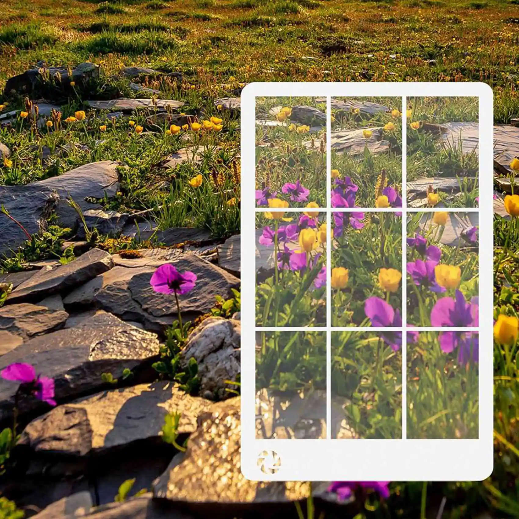 ABGB-6 قطع من محدد العرض فيبوناتشي تكوين عرض مكتشف نسبة ذهبية عرض الصور تحديد المواقع حاكم المشاهد