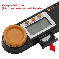 230mm 4 in 1 Digital Protractor Angle Ruler Spirit Level Ruler Woodworker Angle Protractor Measuring Tools