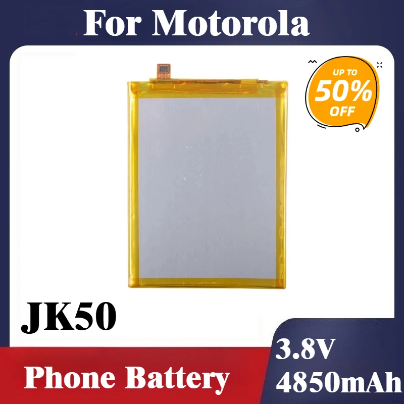 

New Replacement Mobile Phone Battery 3.8V 4850mAh JK50 for Motorola G20 XT2128-1 64GB GSM G7 XT1955 XT1942-1 Z3 XT1941 G30 P30