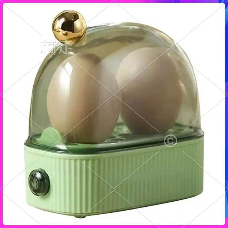 

AU-Electric Egg Boiler Automatic Cooker Rapid Egg Boiler Breakfast Machine Multi-Function Egg Cooker 2 Eggs EU Plug