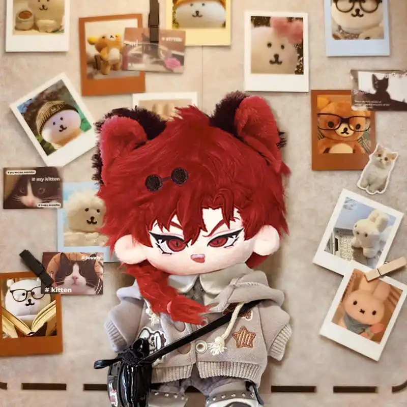 

20cm Link Click Vein Anime Cosplay Cotton Body Plush Doll Pillow Dress Up Stuffed Toy Replaceable Clothes Collection Gift