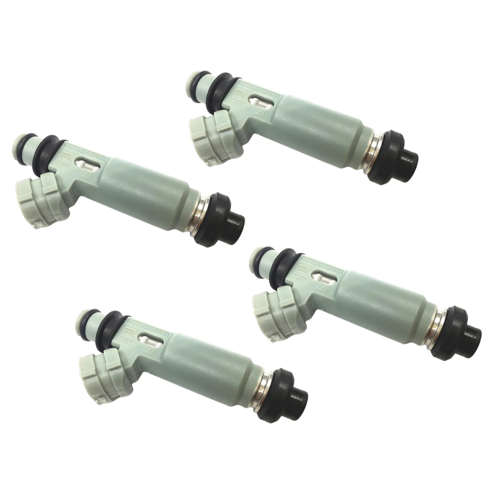 4-Pack Automotive Fuel Injector 23250-15040 for Toyota Corolla Spare Parts Premium Replaces Easy to Install