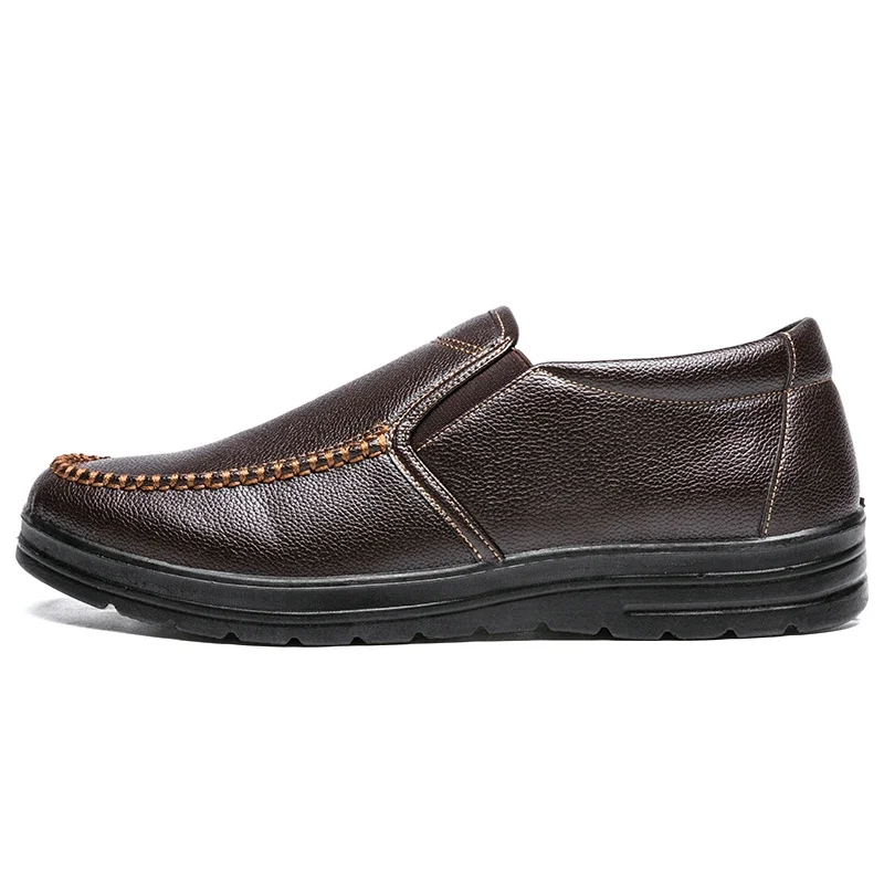 Kellymasculino conjunto de calçados, sapatos de couro para homens, leve, casual