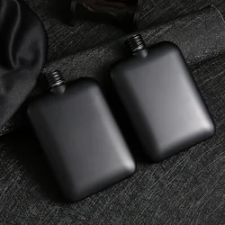 6 Oz Creative Alcohol Whiskey Bottle Stainless Steel Pocket Whisky Hip Flask Leak Proof Flasks for Camping Gift for Men