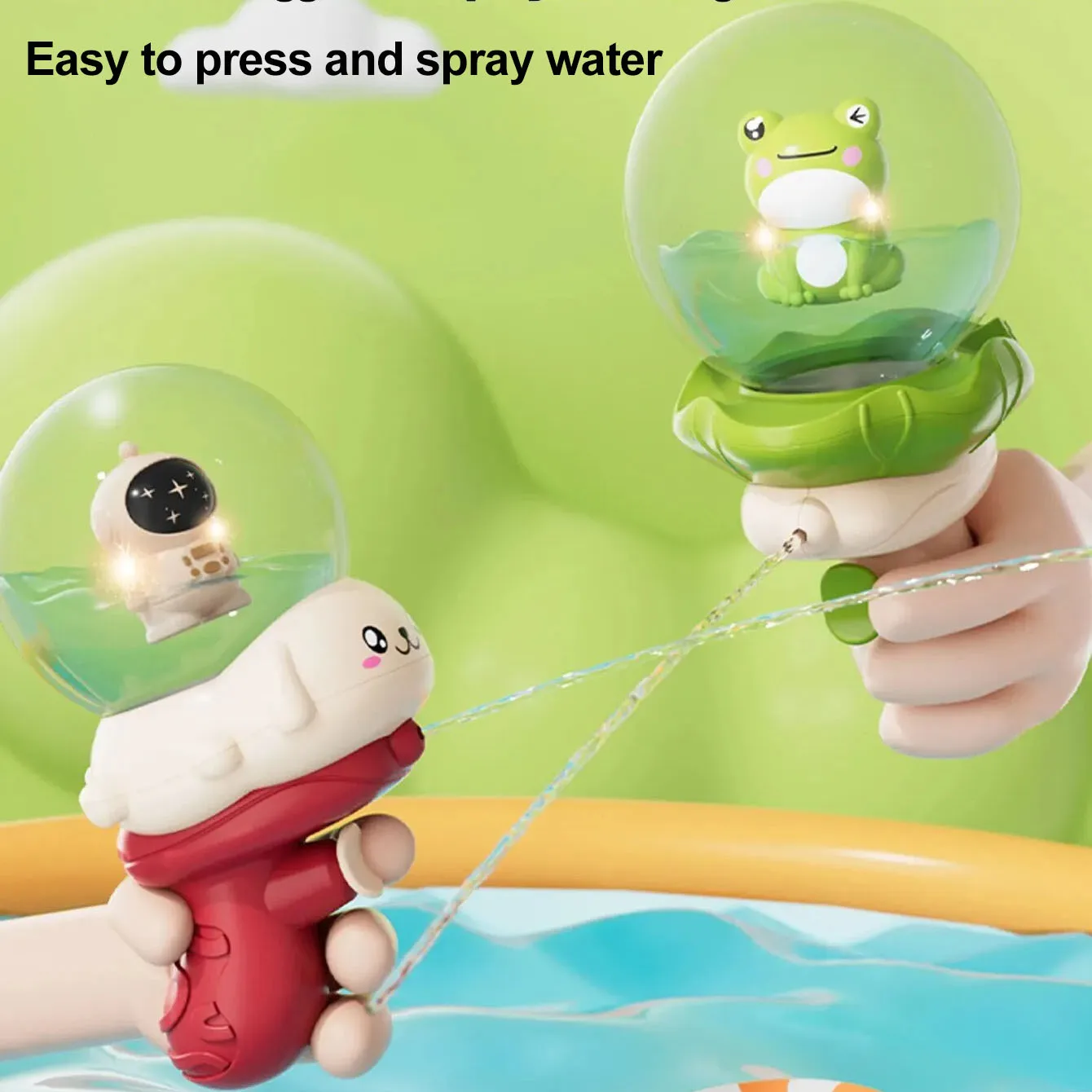 Kinderen Zomer Waterpistool Schieten Water Strand Speelgoed Pistool Voor Kind Interactieve Speelgoedruimte Kikker Waterpistool Kinderen Jongens Volwassen