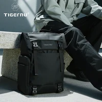 Mochila de viaje Tigernu para hombre, mochila impermeable de TPU, bolsos para hombre, mochila expandible para hombre, bolsos de negocios, mochila escolar