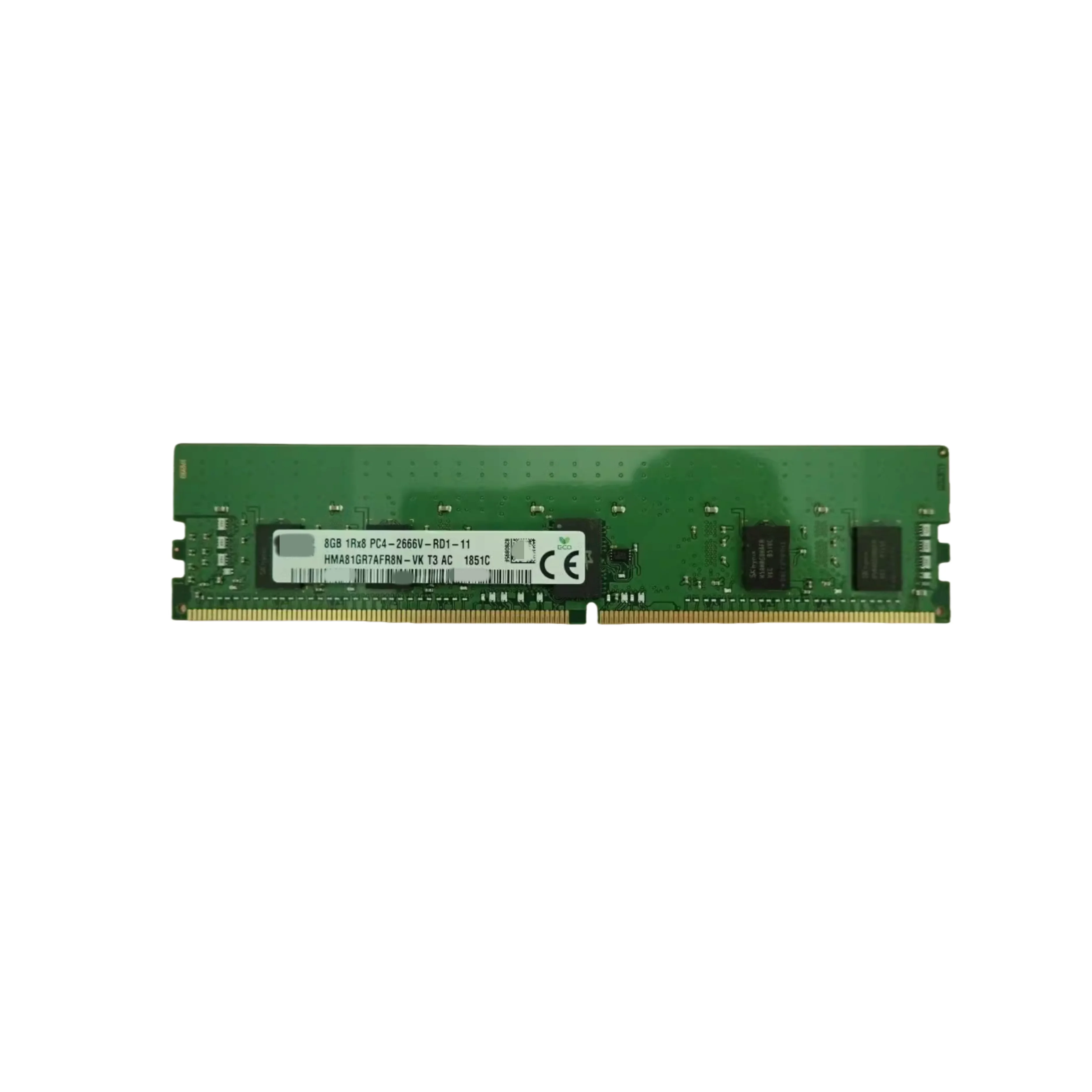 

HMA81GR7AFR8N-VK 8G 1RX8 PC4-2666V ECC REG