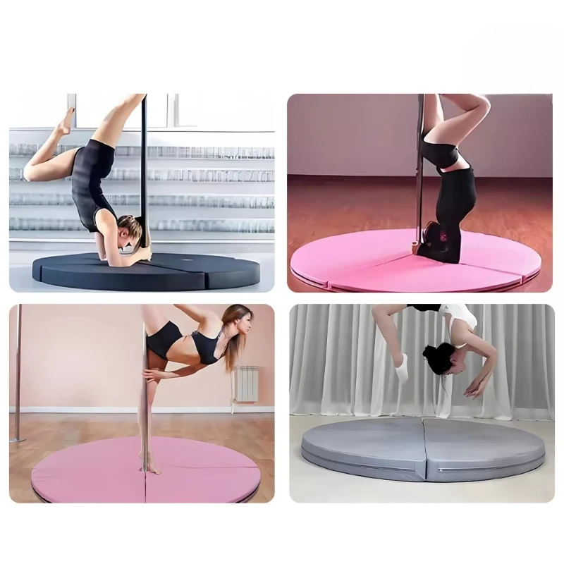 

Shockproof steel pipe dance safety mat, safe landing protection dance mat