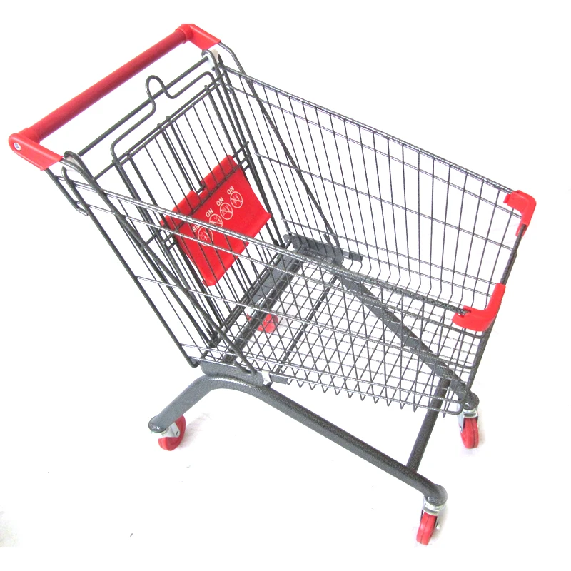 Hot Sell Multifunctional Folding Shopping Trolley Cart 4 Wheel Shopping Cart