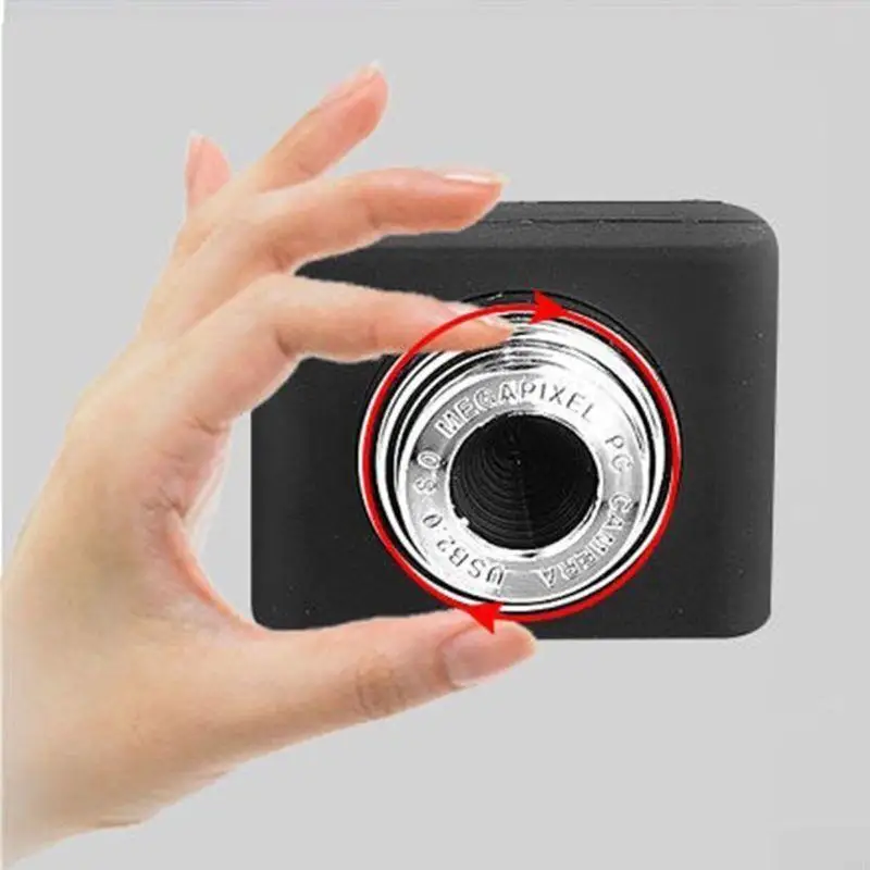 462E 8 Million Pixels Mini Webcam for HD Web Computer Camera with Microphone for Desk