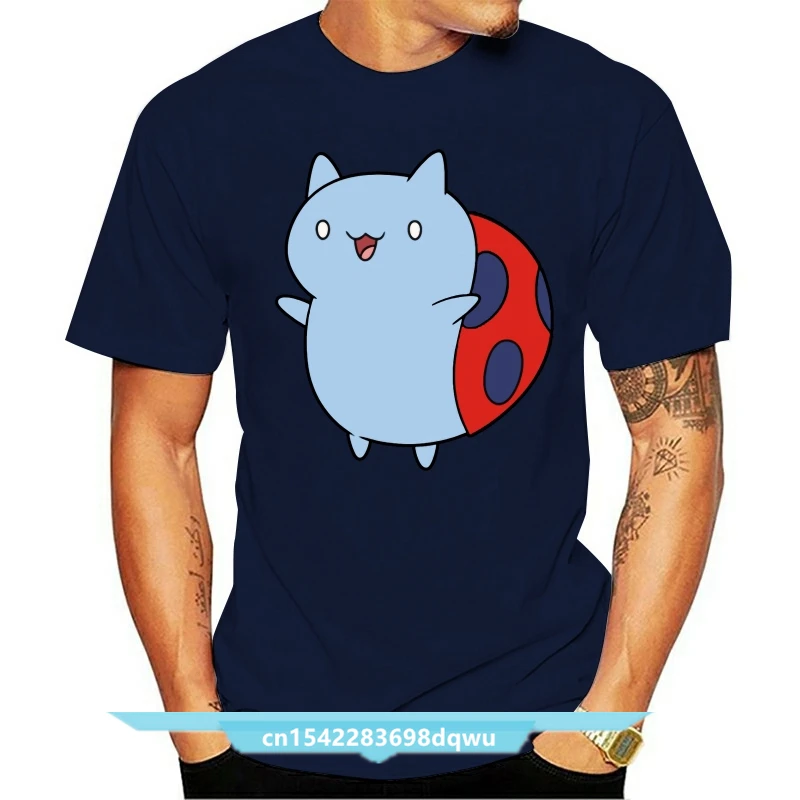 

Catbug T Shirt Create 100% Cotton Round Collar Costume Fitness Comical Summer Style Kawaii Shirt