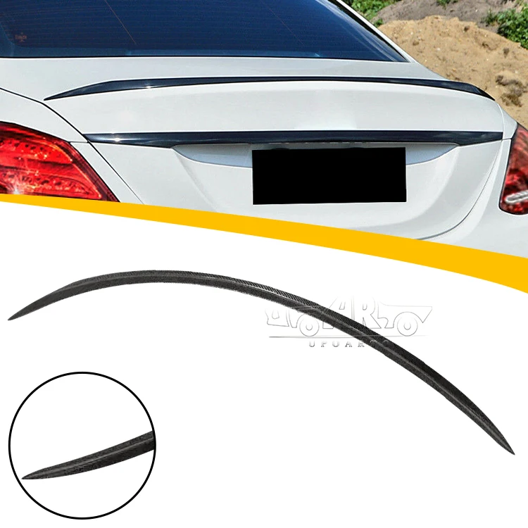 

Manufactory W213 Rear Wing ABS Glossy Black E63 Style Rear Boot Lip Spoiler for E Class W213 2016-2019