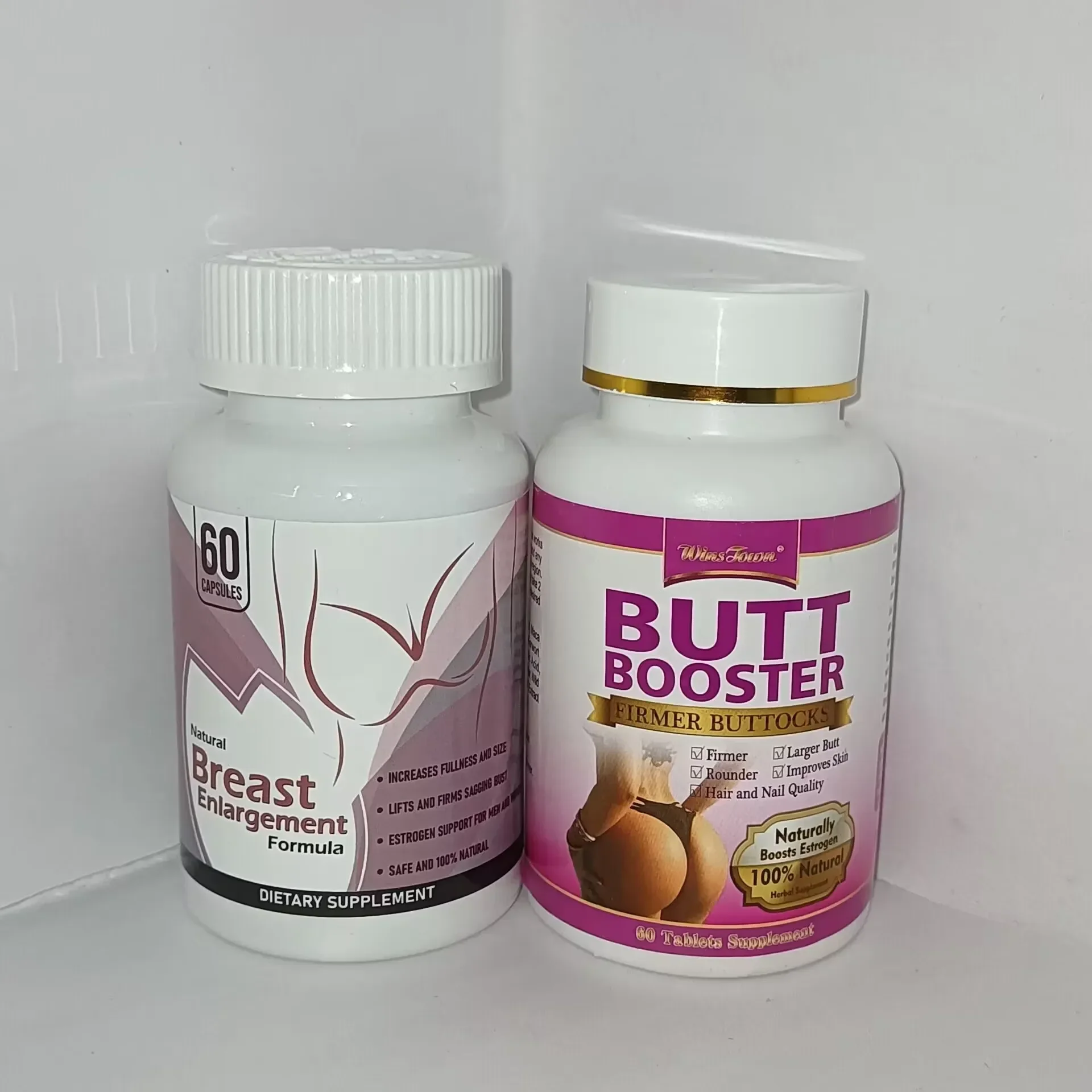 1 set of breast ment capsules and hip joint ment capsules to  personal female charm and shape health food