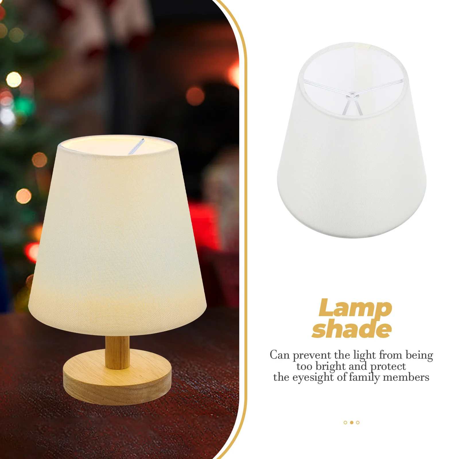 

Cloth Lamp Shades For Table Lamp Fabric Cover Durable Light Diffuser Home Hotel Decorative Lighting Accessories