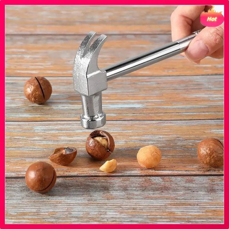 

New 4 Pcs 6-In-1 Hammer Screwdriver Set With Multitool Hammer Small Metal Hammer & Screwdriver For Repair Phones, Watches