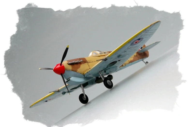 Hobbyboss 80213 1/72 Scale Spitfire Mk Vb Trop RAF  Fighter Model Collectible Toy Plastic Assembly Building Model Kit Hobby