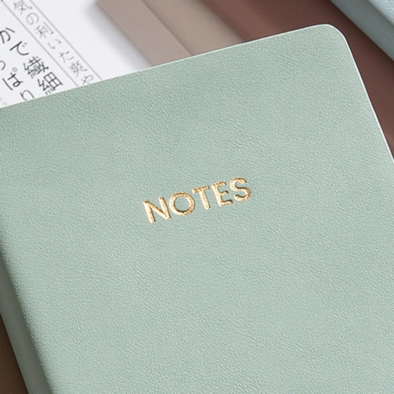 20CB A6 Planner PU ธุรกิจ Notepad Morandi PU Scetch หนังสือเครื่องเขียนหนัง A6โน๊ตบุ๊คคลาสสิก PU สำหรับของขวัญ