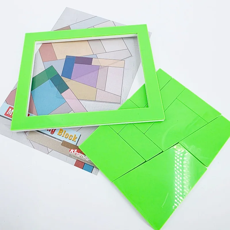 منطقة المكعبات المعجزة لا تتغير أبدًا - لعبة مكعبات البناء السحرية مجموعة خدعة اللغز الدائم للسحرة دعائم الوهم الممتعة #2