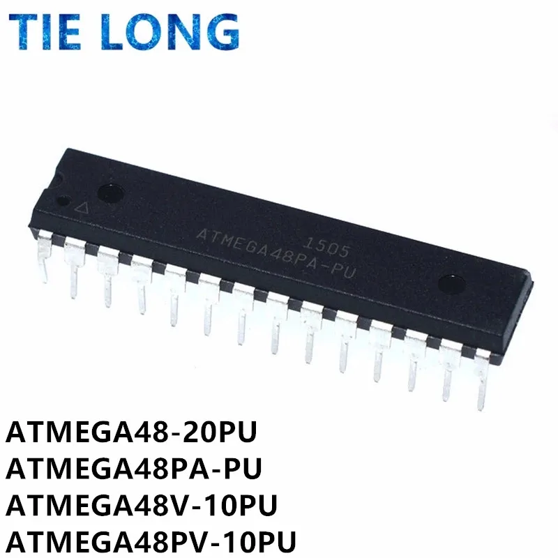 1pcs/lot ATMEGA48-20PU ATMEGA48 ATMEGA48PA-PU ATMEGA48PA ATMEGA48V-10PU ATMEGA48V ATMEGA48PV-10PU DIP-28 In Stock