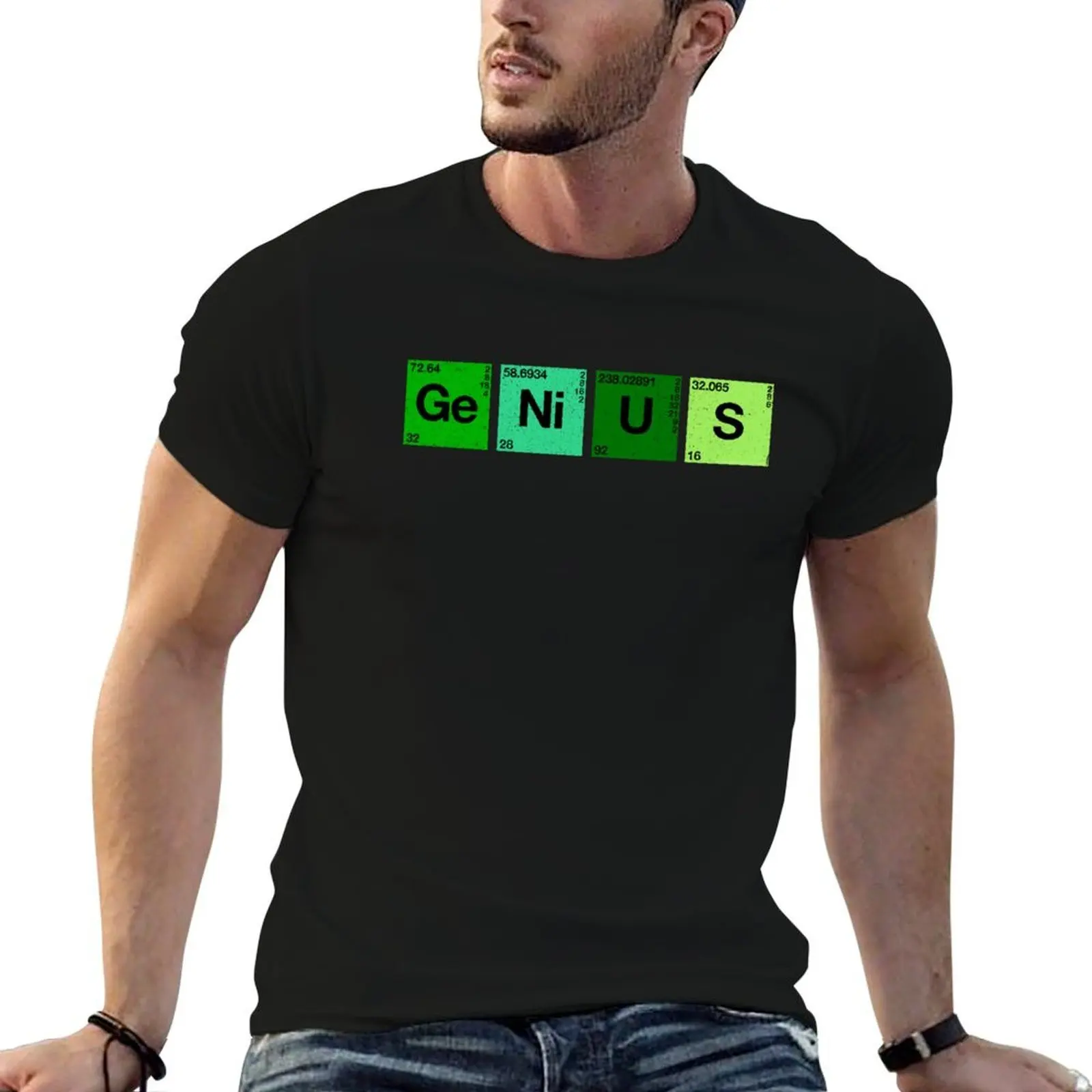 Genius T-Shirt plus sizes custom shirt men tshirt