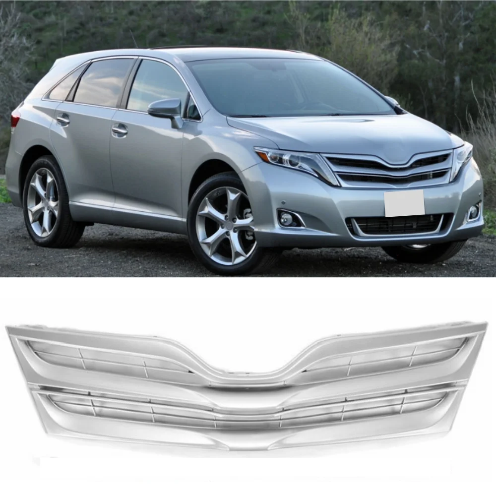 

For Toyota VENZA 2013-2019 car front bumper ventilation plated grille OE: 53101-0T020