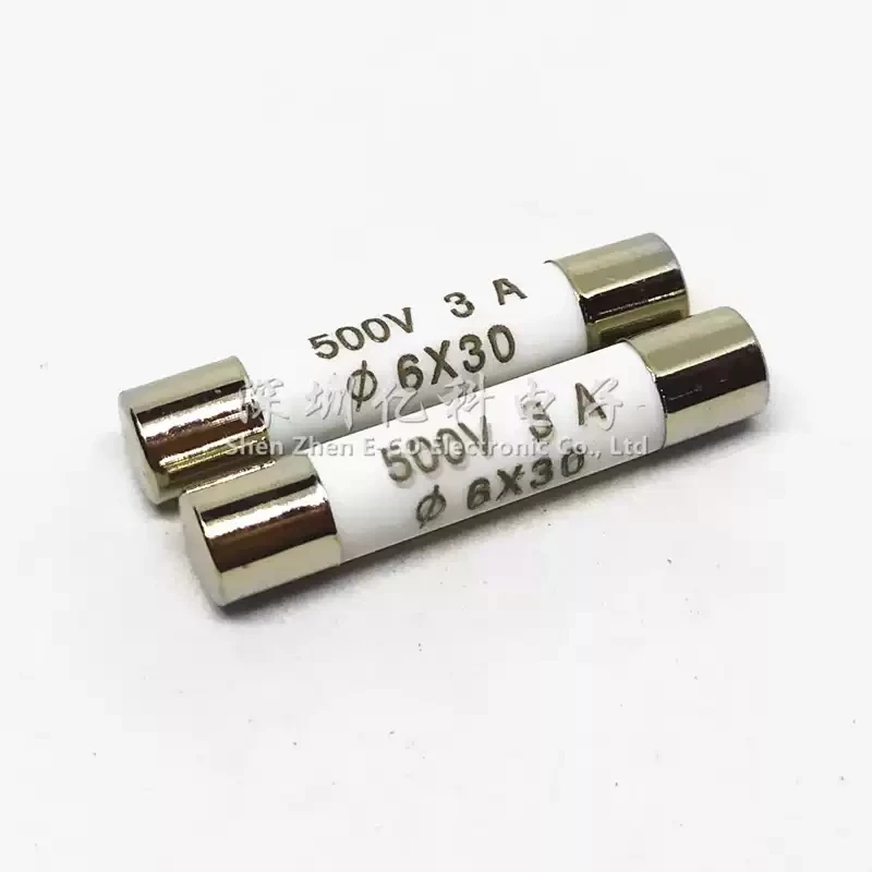 Zhenghao fuse/positive melting 3A ampere 500V R058/RO58 BS1362 6X30 ceramic fuse tube