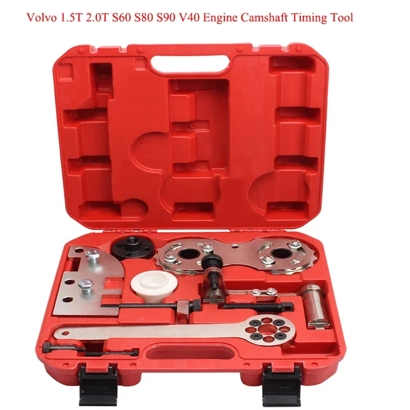 

Camshaft Alignment Timing Tool Kit For Volvo 1.5T 2.0T S60 S80 S90 V40 V60 V70 V90 XC60 XC70 XC80 XC90 B4204 B4154 Engine