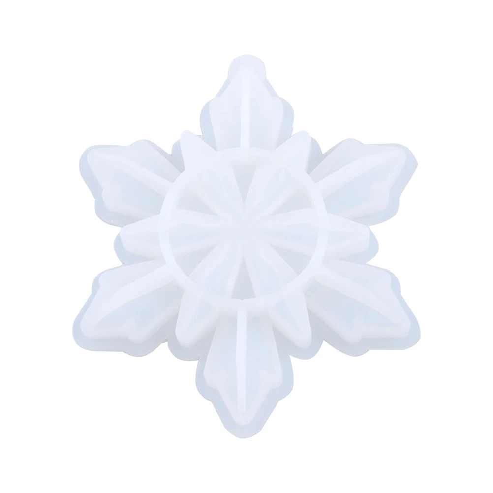 

Snowflake Hanging Pendant Mould Silicone Mold Jewelry Accessories Components Resin Casting Nonstick Reusable Creative Epoxy