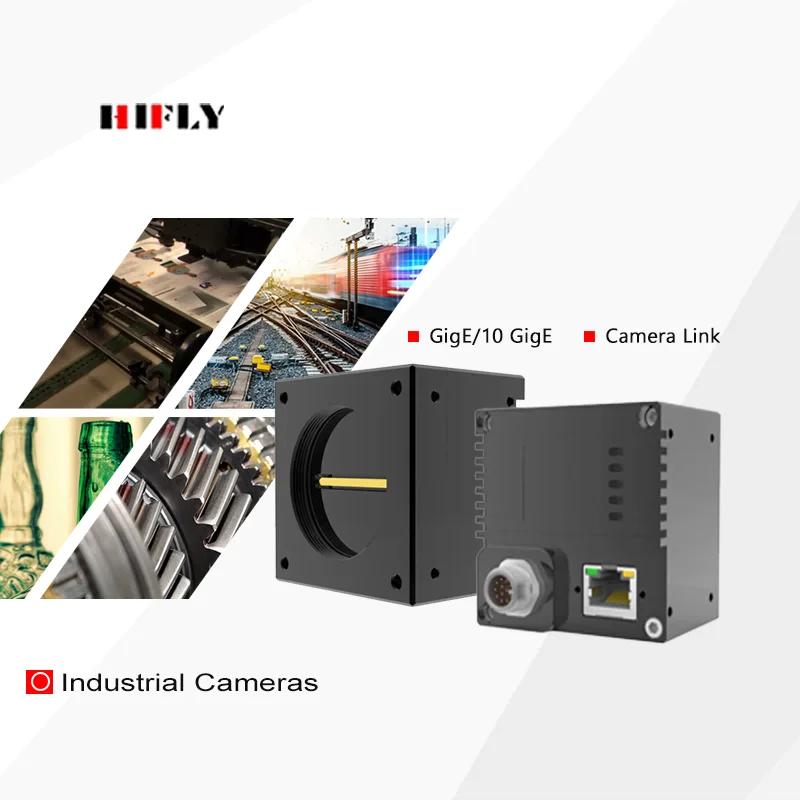 High Speed 27.5KHz 4K Mono CMOS Global Shutter Line Scan GigE Industrial Camera