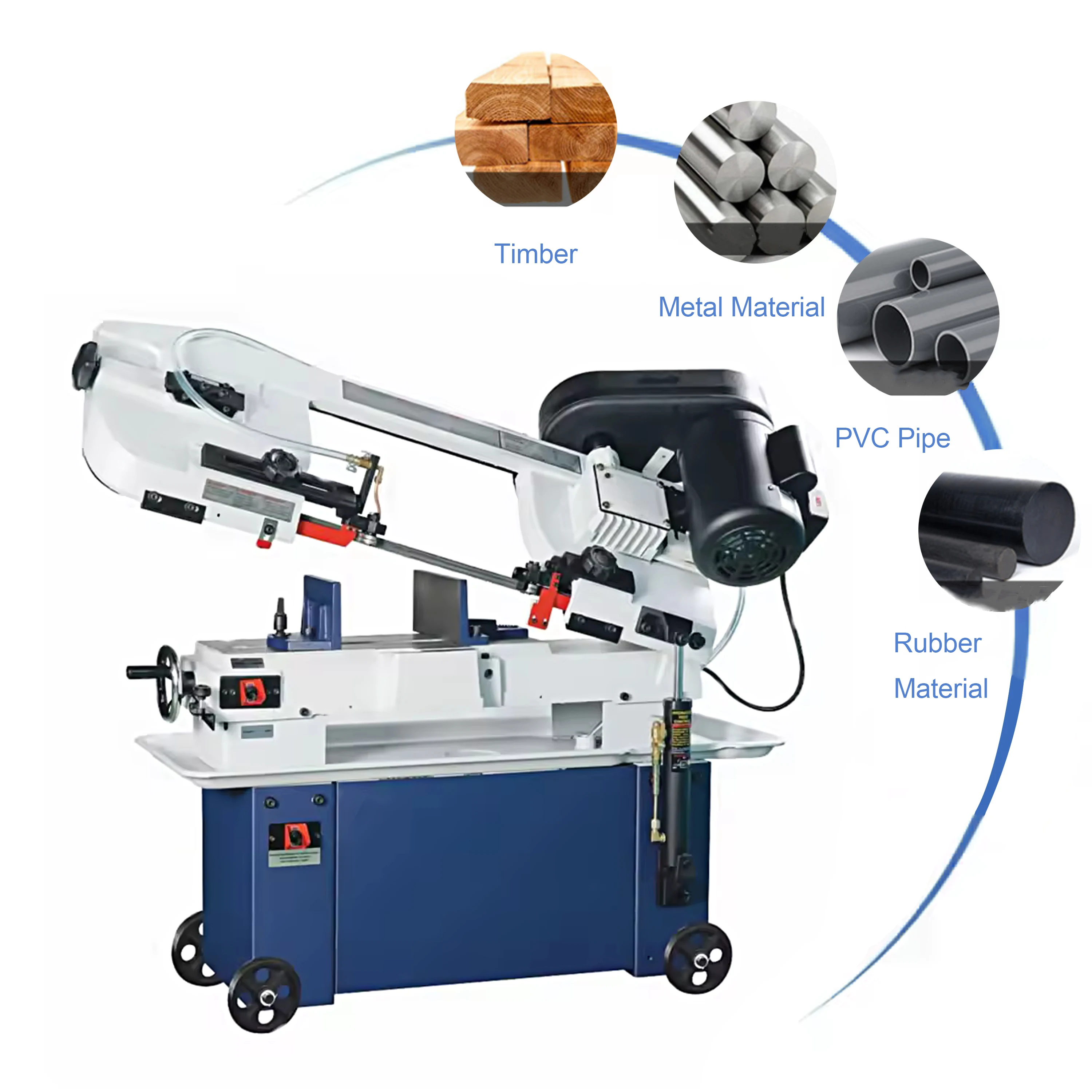 

Manufacturer wholesale easy operation band saw band saw iron breaker metal wood PVC
