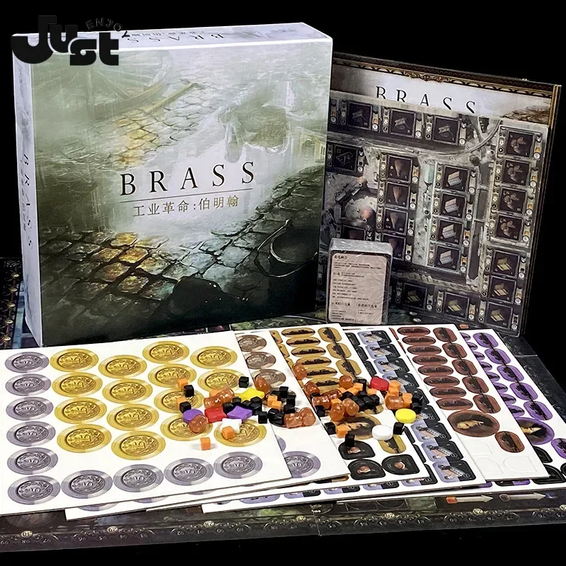 Brass: Birmingham Board Game 2-4 Players For Family/Party English Strategy Entertainment Card Game Popular juegos de mesa