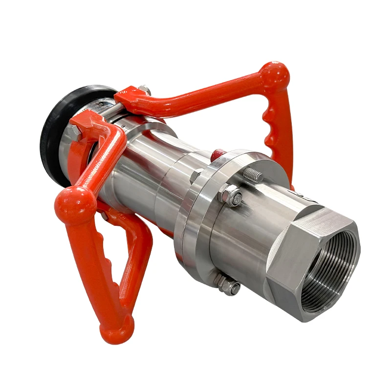 LUXECASTING LPG Safe Breaking Dry Quick Coupling NPT Female Threaded Stainless Steel Hose Coupling for LPG Conveying