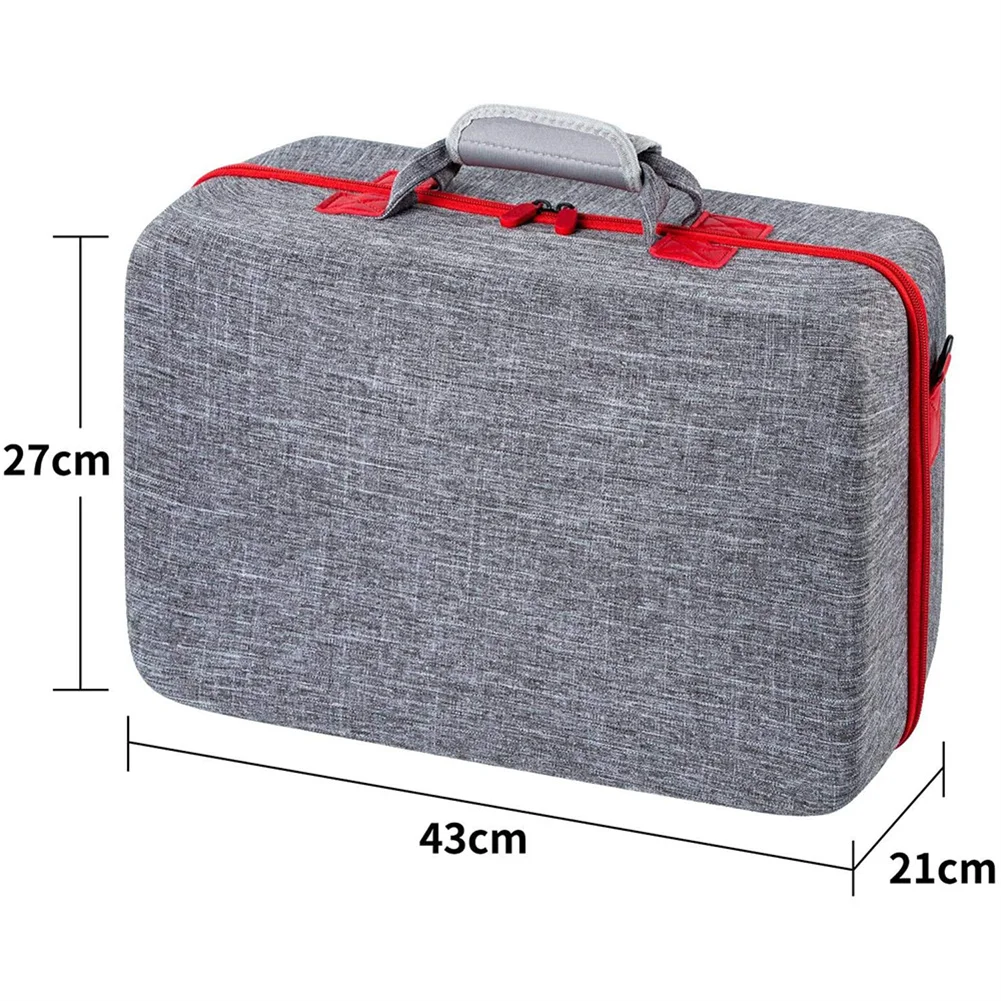 Bolsa de viaje protectora para controlador de consola de juegos, estuche de transporte de carcasa dura, organizador impermeable para auriculares, Compatible con Ps5, nuevo