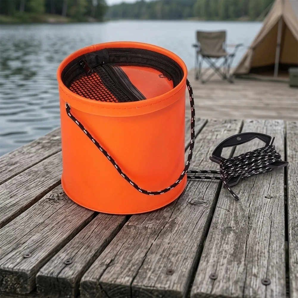 For Catch Observation Eva Live Fish Tank Portable Water Holder Fishing With Live Bait Live Bait Holder Easy Storage
