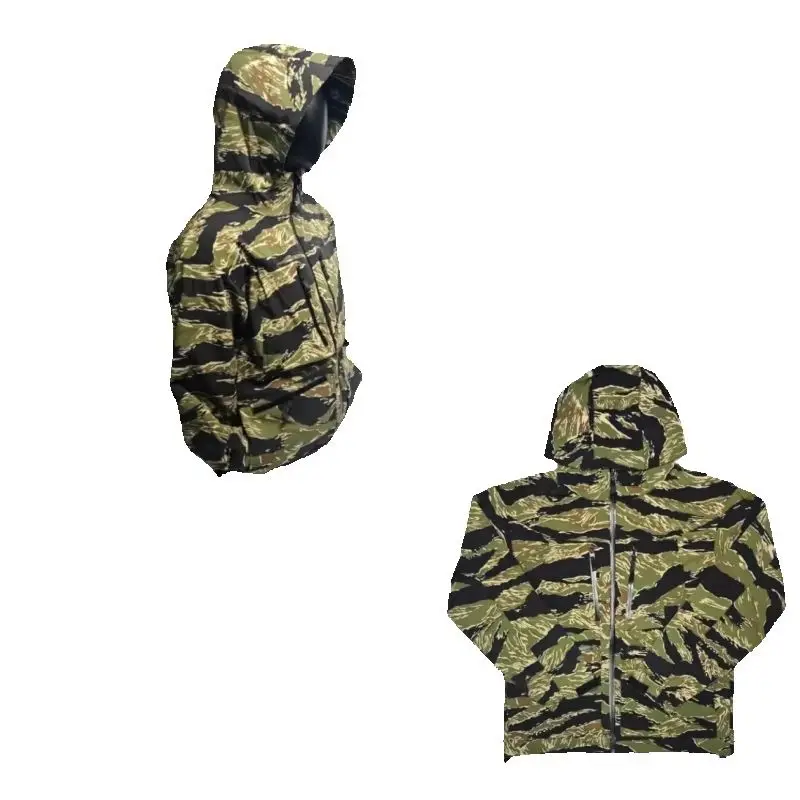 Outdoor Commuting Orange Peel Four Sided Elastic Training Jacket