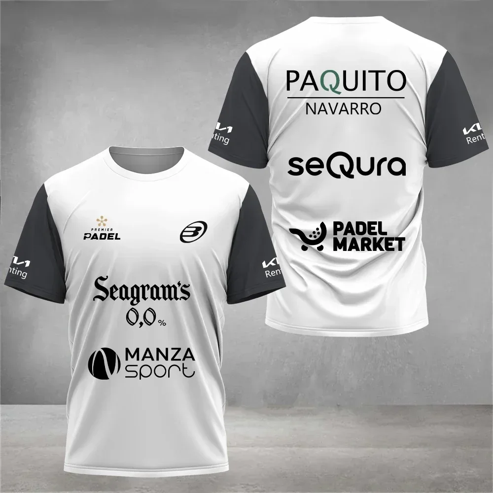 Summer best-selling short-sleeve badminton training T-shirt for men, women, and teens, suitable for outdoor sports workouts