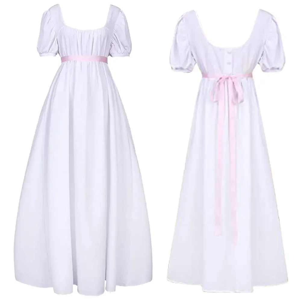 Medieval Halloween Tea Party Gown Cosplay Costume Women Vintage Victorian Dress Carnival Dress Up Party