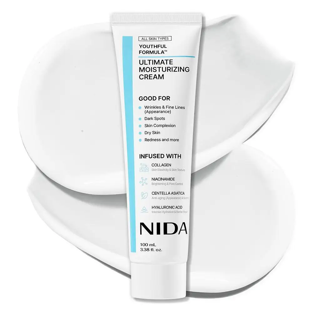 NIDA-suero hidratante para ojos, crema hidratante calmante para poros, crema hidratante definitiva para uso diario, esencia revitalizante antienvejecimiento